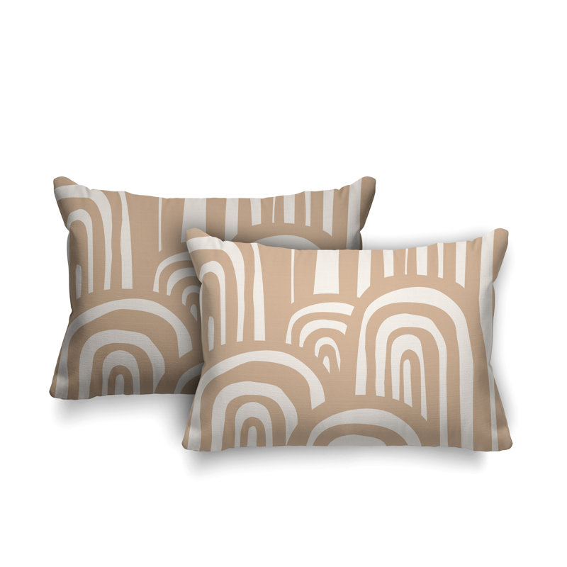  Coussin décoratif intérieur / extérieur sans ajout décoratif, Beige