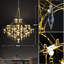 Lustre en cristal 66 lumières DEL-1479480305