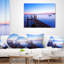Coussin en bois au coucher du soleil - Sea & Shore