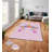 Luxurious Area Rug, 100% Polyester, 5.9 x 9.2 Feet | 740 g/m² Weight, Non-Slip Felt Dot Underside, Easy Clean Velvet Fabric, 0.08 in Pile Height | Machine Washable, Perfect for Living Room & Bedroom Décor-1251378630