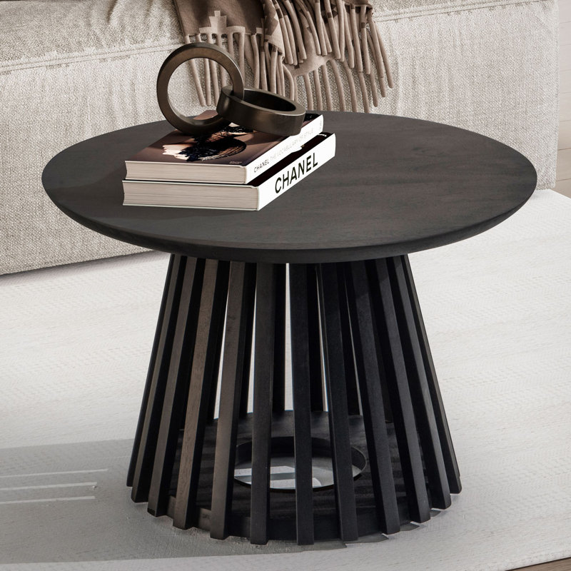 Nidhi Solid Wood Abstract Coffee Table