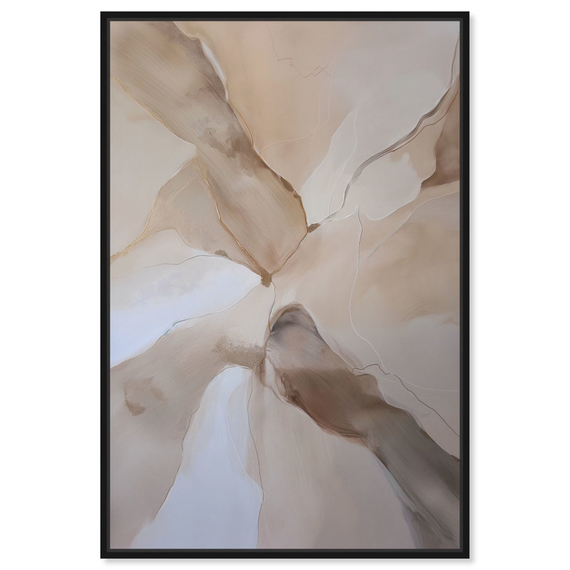 «Mystic Reverie (VI)», art minimaliste bohème par Dakota Fields, Cadre noir, H 16 po x l 11 po