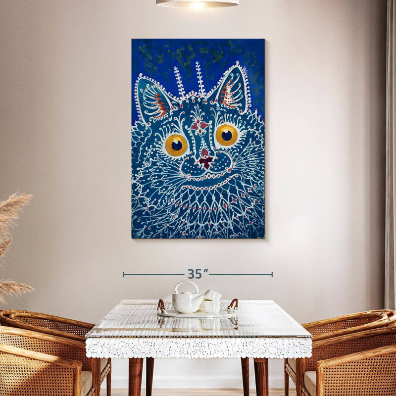Brampt A Cat In Gothic Style, 48" H x 32" W