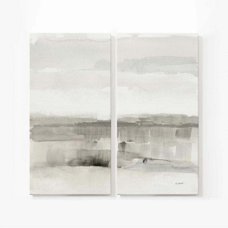 Impression sur toile «Mute Shades of Peace», H 54 po x l 54 po x P 1,25 po, Toile tendue, 2