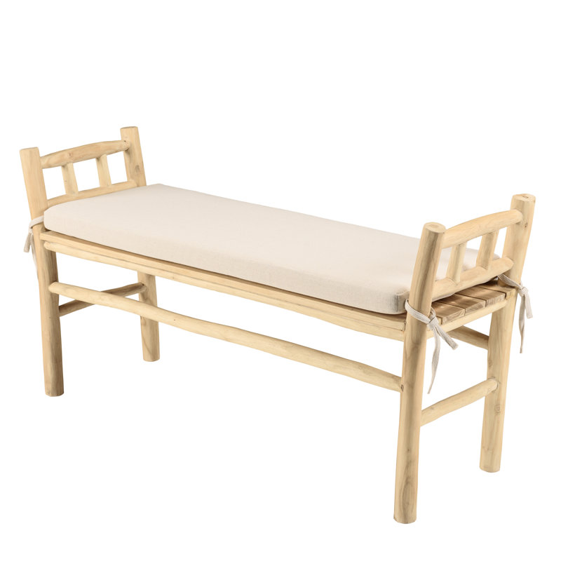 Cafferkey Solid Wood Bench