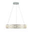 Élégance - lustre à DEL intégré - finition chrome - abat-jour en cristal-793464506