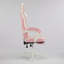 Chaise de jeu mignonne avec oreilles de chat, accessoires de sonnerie et soutien lombaire, chaise d'ordinateur ergonomique pour fille avec repose-pieds et accoudoirs rembourrés-1058511899