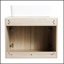 Meuble-lavabo mural moderne en chêne blanc avec lavabo en céramique, rangement spacieux et esthétique épurée pour les salles de bain contemporaines-2124458894-2124458882