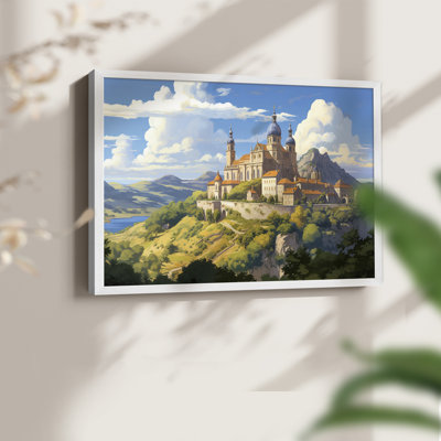 Paysage, série C, reproduction encadrée