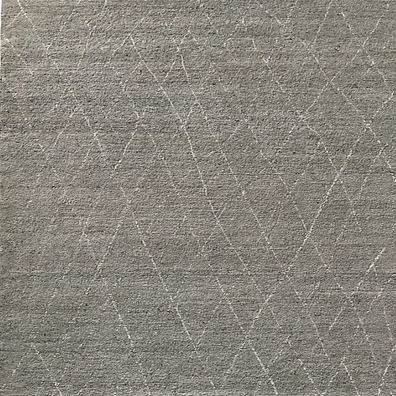 Tapis gris Bouldin, Carré 3 pi