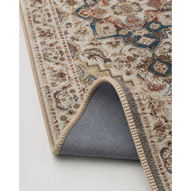 Tapis rectangulaire Virgen, Tapis de couloir 2 pi 8 po x 9 pi 11 po