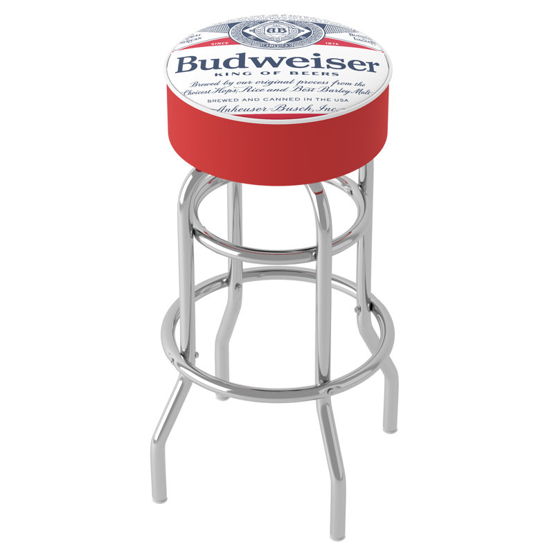 Budweiser Label Design Bar Stool