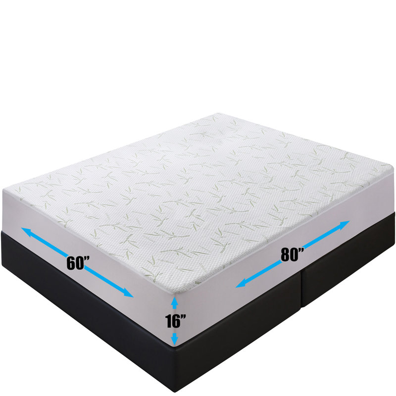 Protège-matelas ajusté hypoallergénique et imperméable, Grand