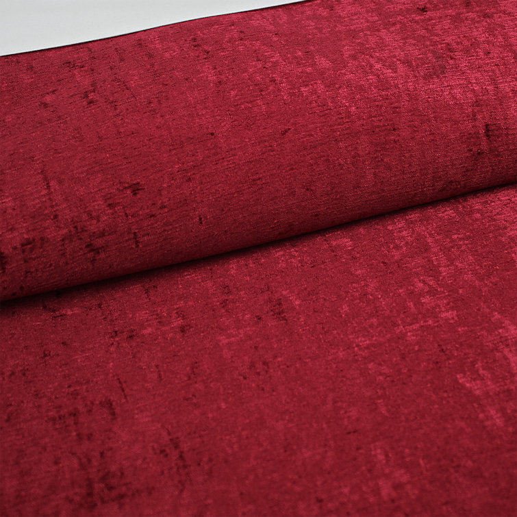 Colcha Linens Burkina Velvet Red Microfiber Comforter Set