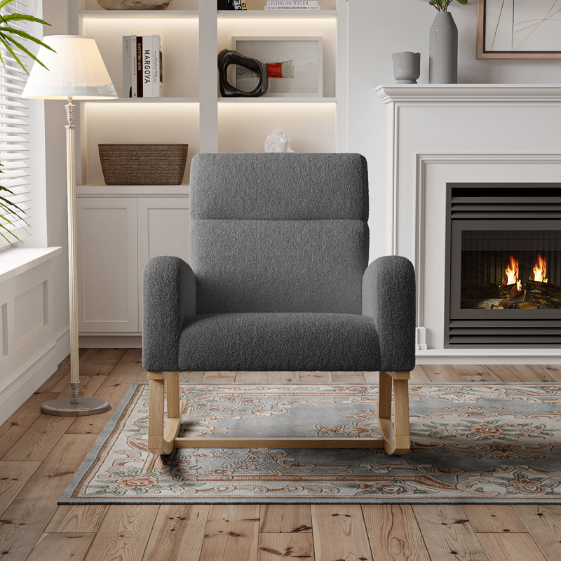Rocking Chair, Grey