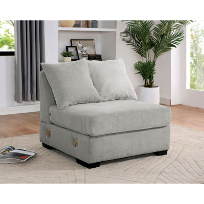Fauteuil de chambre en polyester 34 po