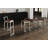 Modern Bar Stools Upholstered Counter Stool With Low Back And Metal Frame Industrial Island Chairs For Kitchen/Pub-1298530086
