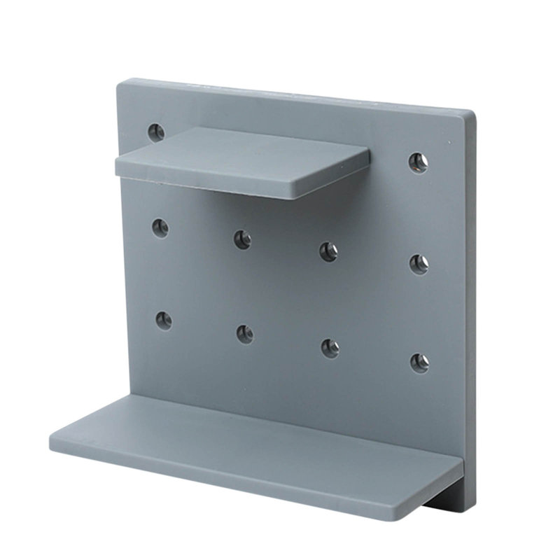 Support de cuisine mural pour salle de bain, Gris