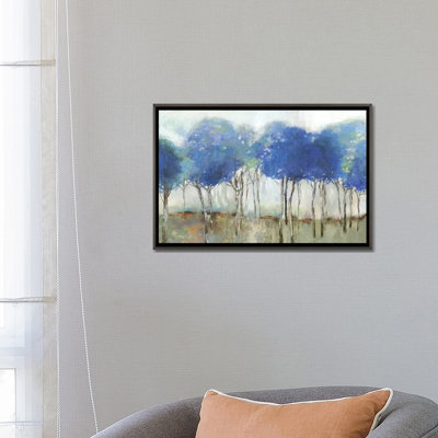 "Indigo Woodland" par Allison Pearce, reproduction d’art