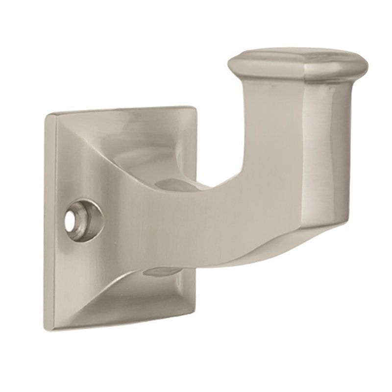 Brass Wall Wall Hook, Satin Nickel