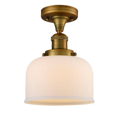 Plafonnier semi-encastré 8 po Bell