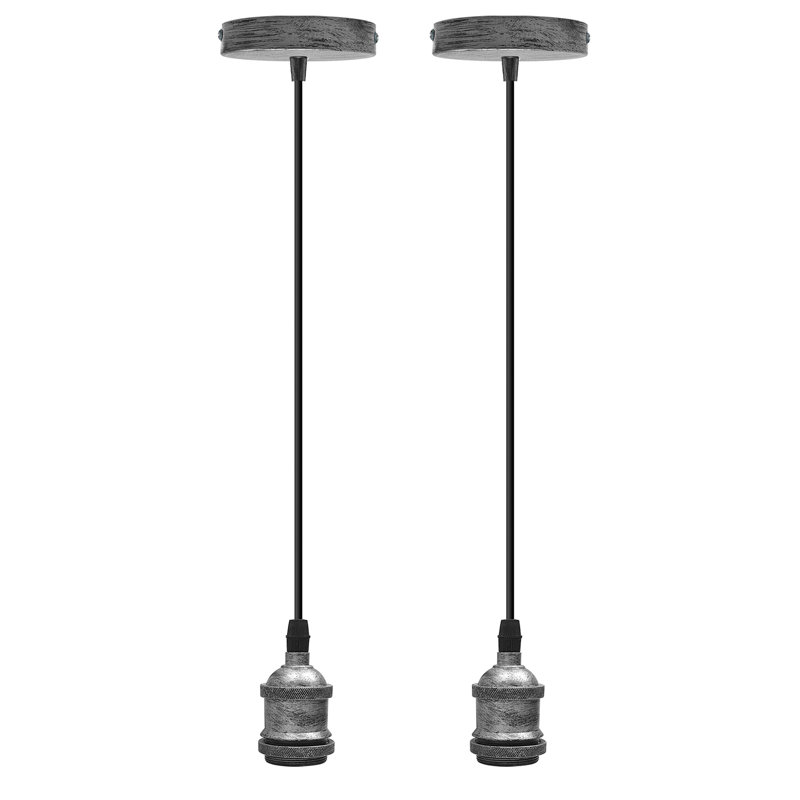 Ischua 2 - Light Single Pendant, No, Brass Silver