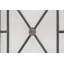 Single Panel Iron Fireplace Screen