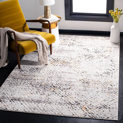 Tapis à motif abstrait Bailee Performance