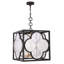 Luminaire suspendu carré 4 lumières Angelo-23078180-23078181