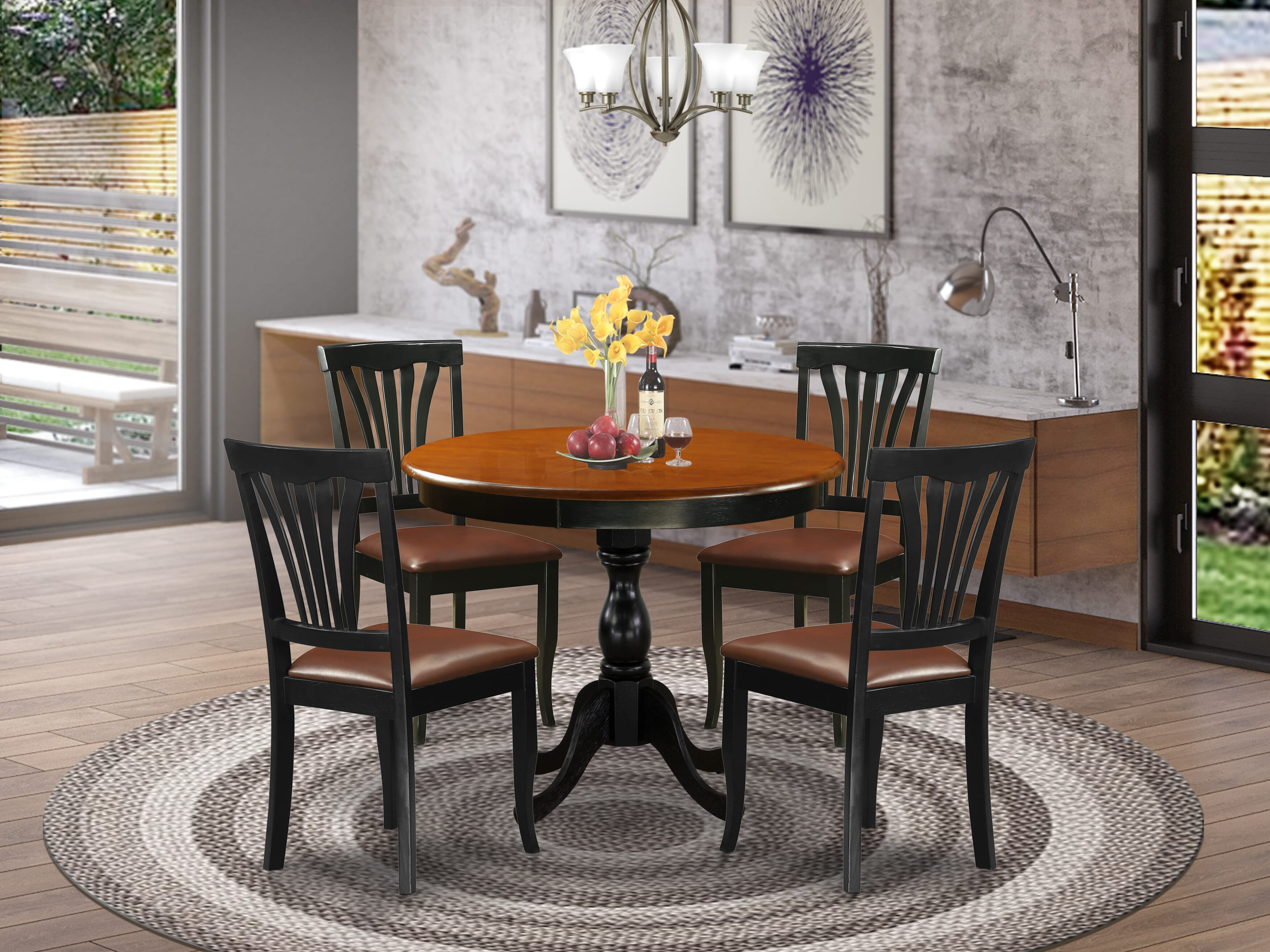 Breakfast nook deals dinette set