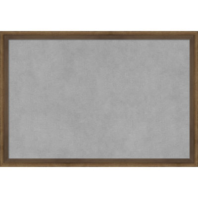 Tableau magnétique encadré bronze clair Lucie
