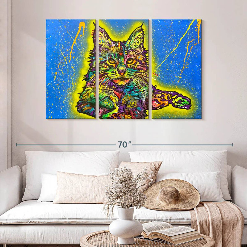 Maine Coon II, 32" H x 50" W