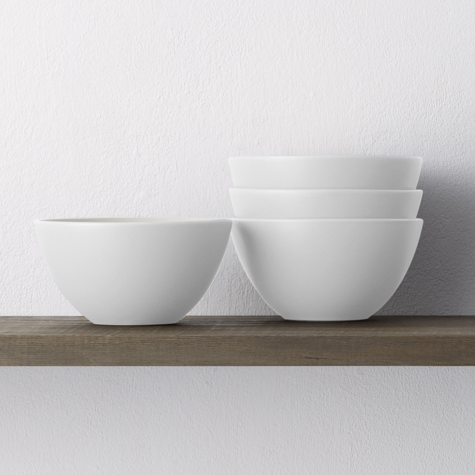 Noritake Colorwave Side/Prep. Bowls, 5", 12 Oz., White