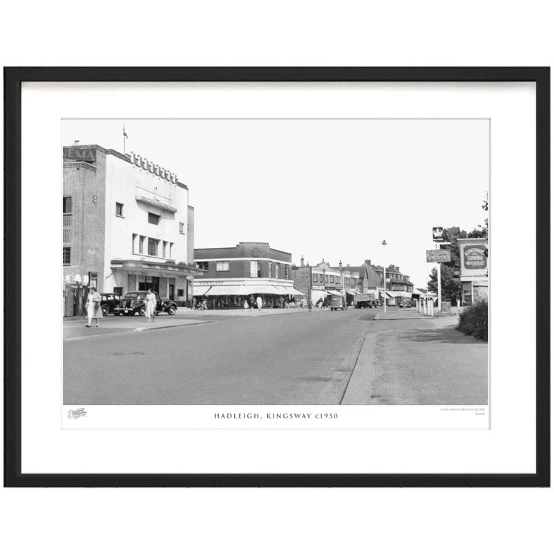 Hadleigh, Kingsway C1950 by Francis Frith - Single Picture Frame Print, 28cm H x 36cm W x 2.3cm D