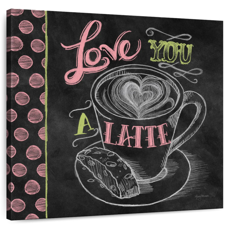 Yarlin Love You A Latte, H 10 po x l 10 po