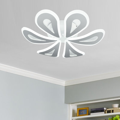 Hezikiah 6 - Light 19.7" Acrylic LED Flush Mount Ceiling Light