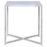 Amelia Marble Frame End Table