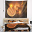 Tapisserie jaune Corwin-28505641