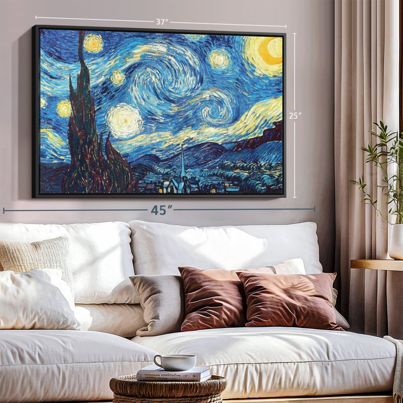 " Starry Night ", 37" H x 25" W