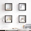 Wall Shelves 4 Pcs 26 X 15 X 26 Cm Engineered Wood-556898843