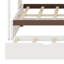 Lit superposé avec lit gigogne, escalier de rangement, tablettes et DEL-724494892