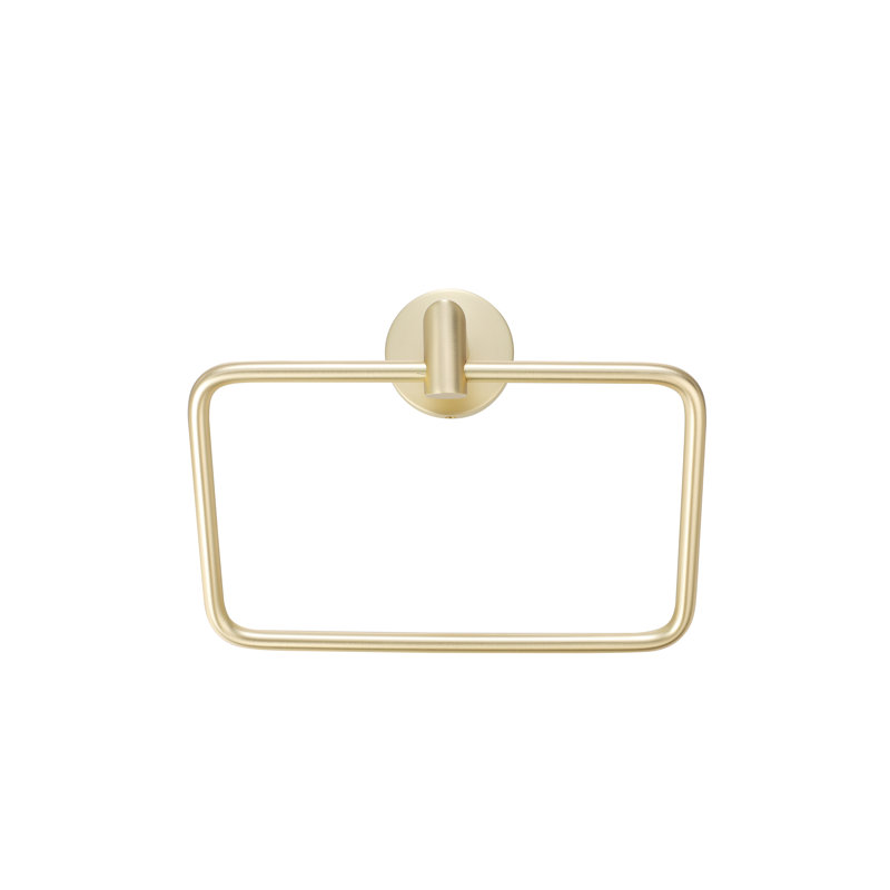 Arcadia - Towel Ring, Satin Brass