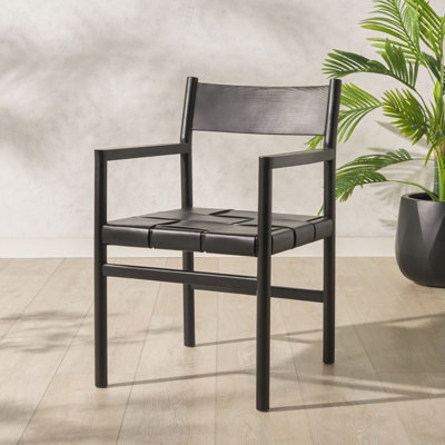 Chaise en cuir Demartini