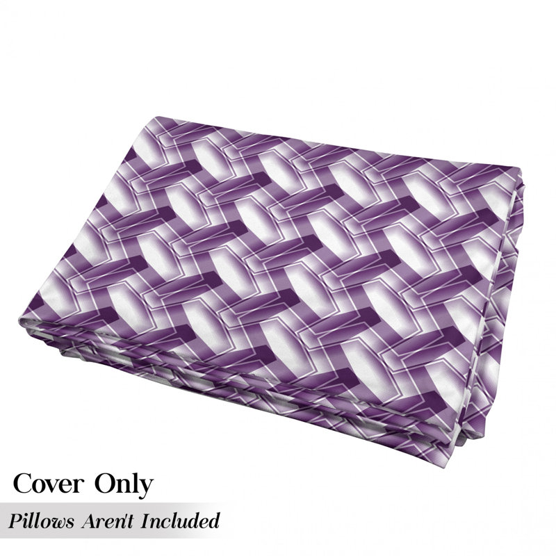 Housse de coussin d'extérieur Trippy Shapes, H 2 po x l 36 po x P 88 po