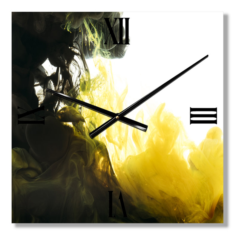 Horloge murale abstraite, Grand