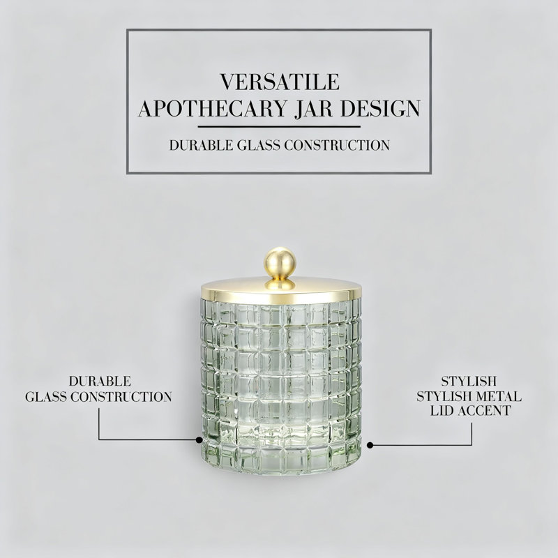 Pot en verre Tranlucent Apothecary