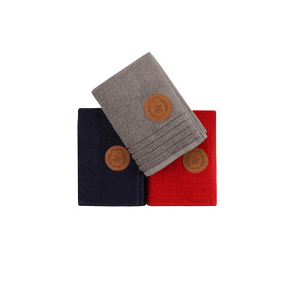 Ensemble de serviettes 3 pièces 100% coton