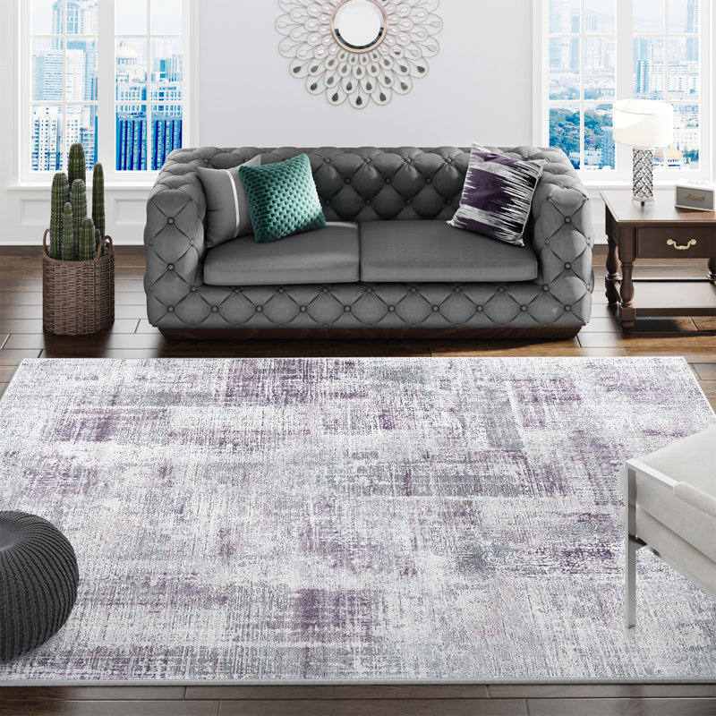  Tapis de salle de bain lavable gris Vintage
