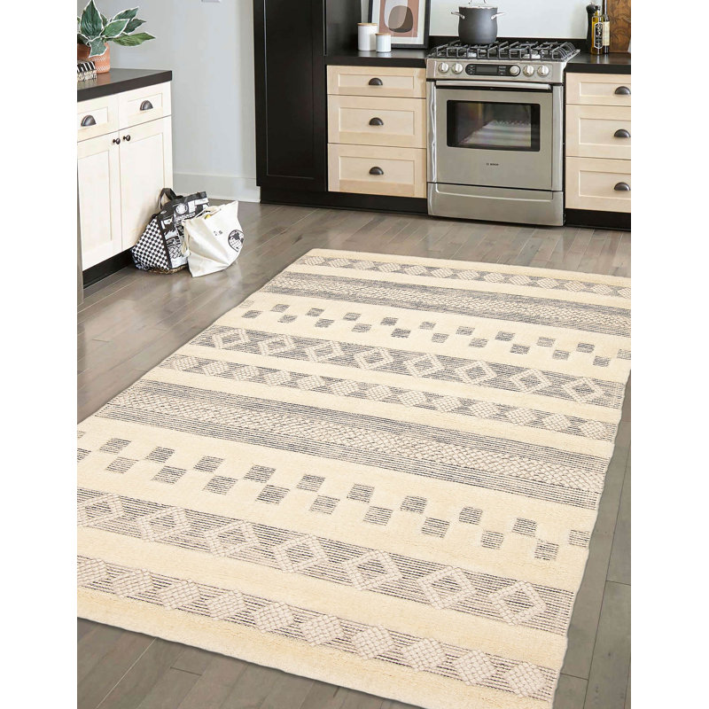 Tapis crème Sienna 5 pi 0 po x 7 pi 6 po