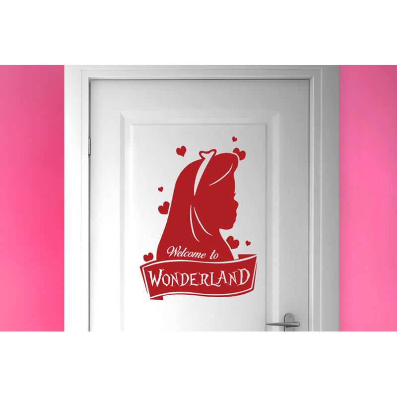 Wall Decal, Dark Red